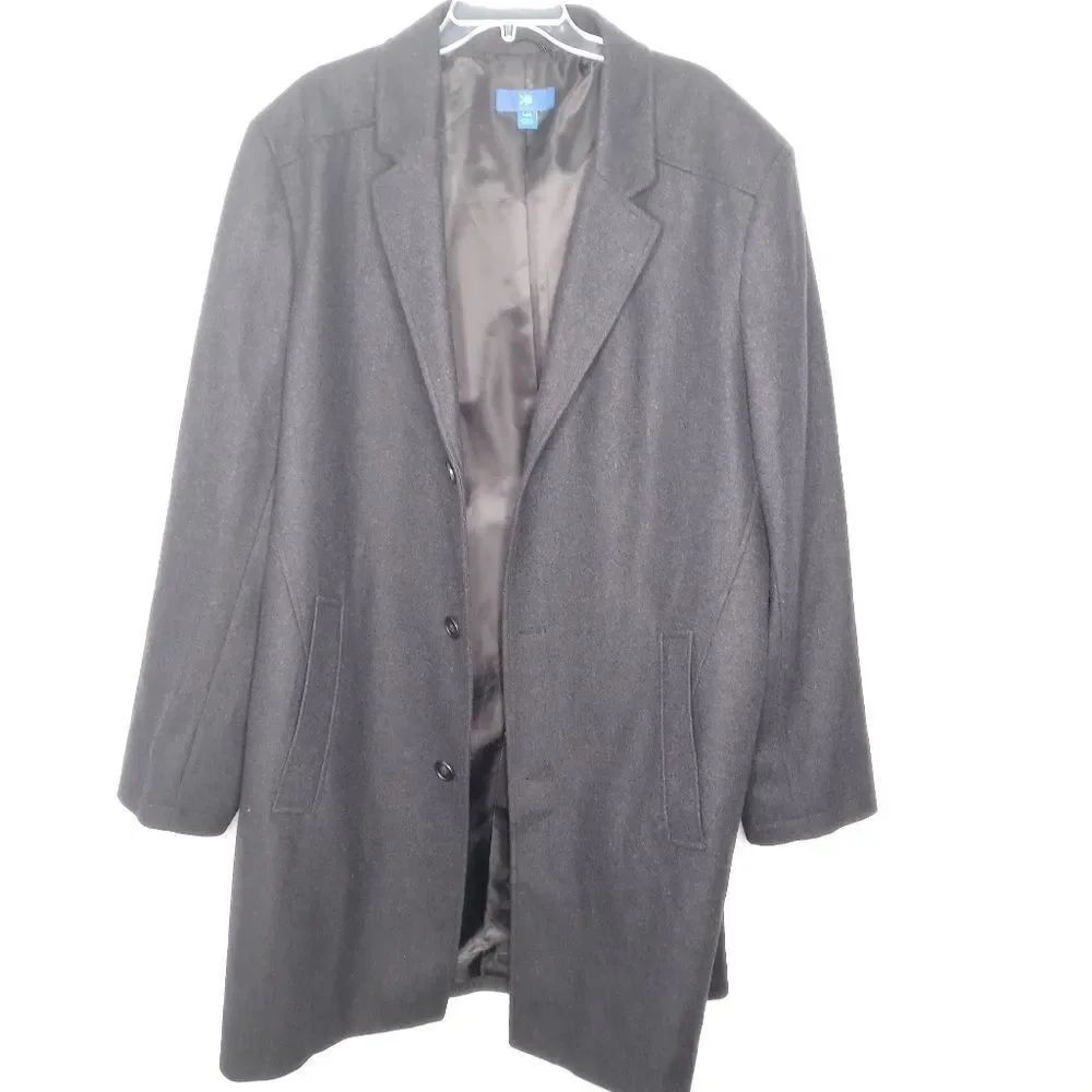 Egara black coat men's size 48R